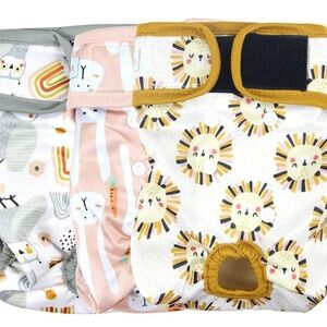 Female dog diapers sz L NWOT